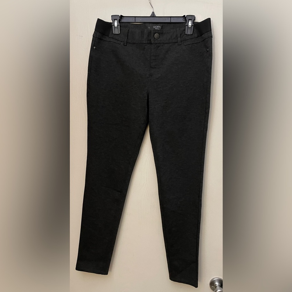 Simply Vera Vera Wang Charcoal Skinny Pants